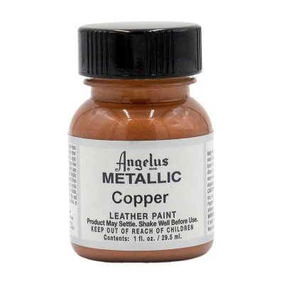PINTURA CUERO METALIZADA ANGELUS 29 5ml COPPER