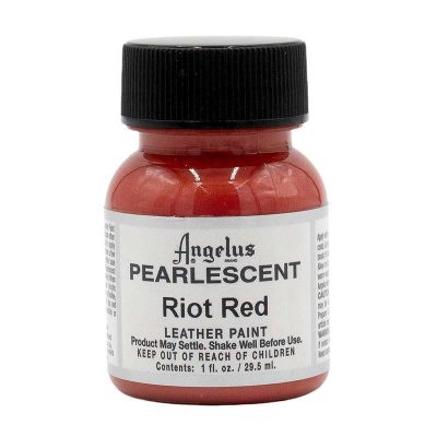 PINTURA CUERO METALIZADA ANGELUS 29 5ml RIOT RED