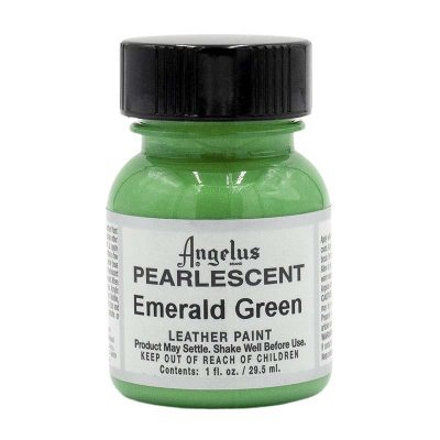PINTURA CUERO METALIZADA ANGELUS 29 5ml EME GREEN