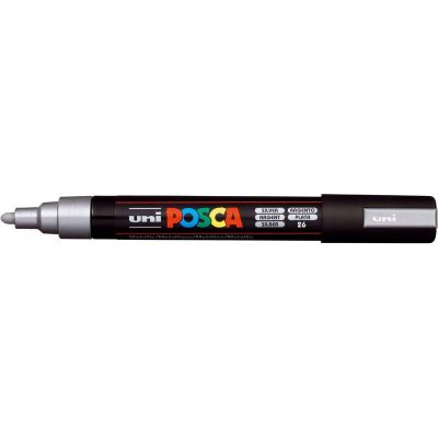ROTULADOR POSCA PC-5M PLATA