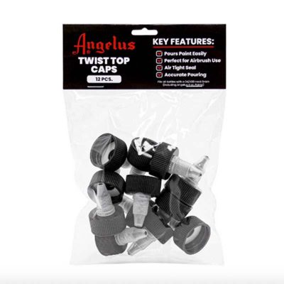 TAPONES DE ROSCA DE VERTIDO FÁCIL ANGELUS - 12 UDS