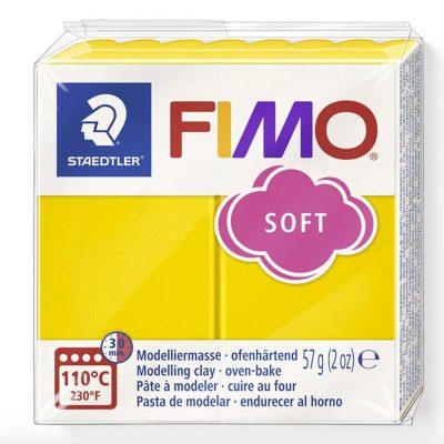 PASTA FIMO SOFT 8020 57gr 16 AMARILLO ORO