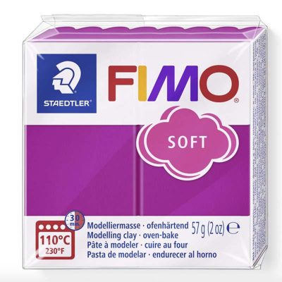 PASTA FIMO SOFT 8020 57gr 22 MAGENTA