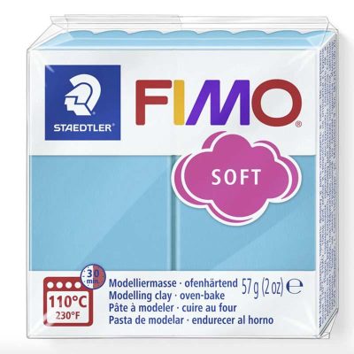 PASTA FIMO SOFT 8020 57gr 39 TURQUESA