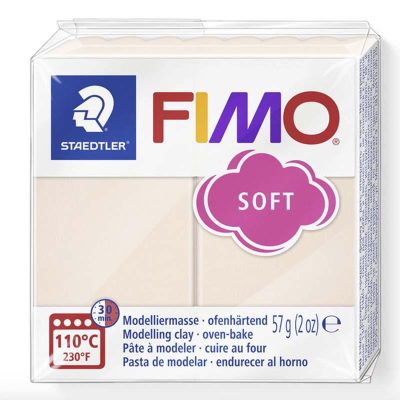 PASTA FIMO SOFT 8020 57gr 43 CARNE