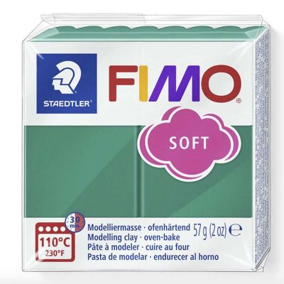 PASTA FIMO SOFT 8020 57gr 56 ESMERALDA