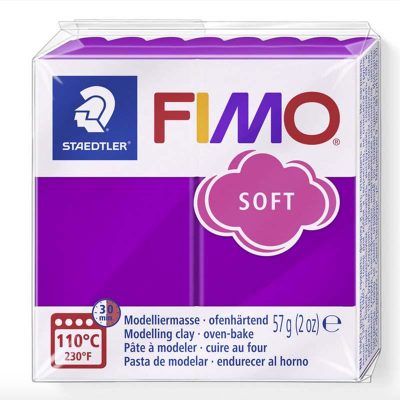 PASTA FIMO SOFT 8020 57gr 61 PURPURA