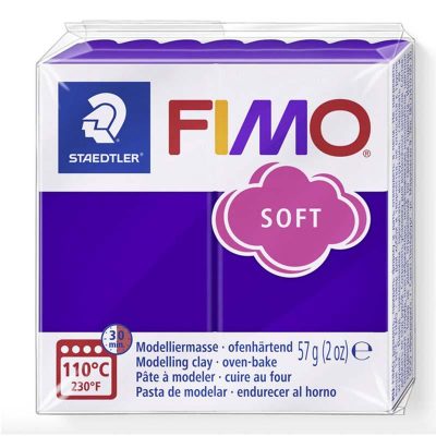 PASTA FIMO SOFT 8020 57gr 63 VIOLETA