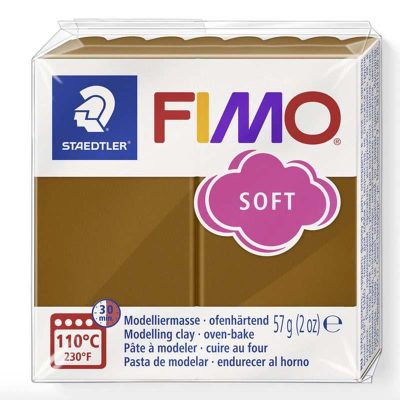PASTA FIMO SOFT 8020 57gr 7 CARAMELO