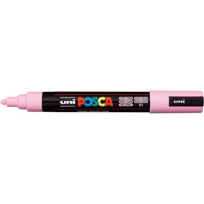 ROTULADOR POSCA PC-5M ROSA CLARO
