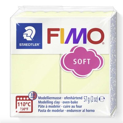 PASTA FIMO SOFT 8020 57gr 105 AMARILLO PASTEL