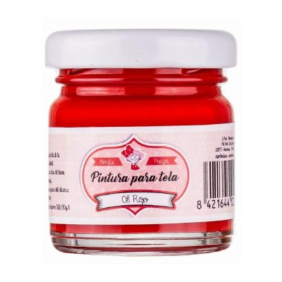 PINTURA TEXTIL AMELIE 30ml ROJO
