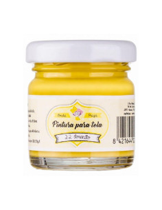 PINTURA TEXTIL AMELIE 30ml AMARILLO