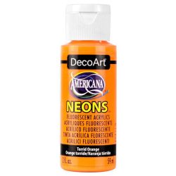 PINTURA AMERICANA 59ml NEON NARANJA TORRIDO