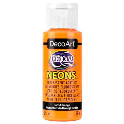 PINTURA AMERICANA 59ml NEON NARANJA TORRIDO