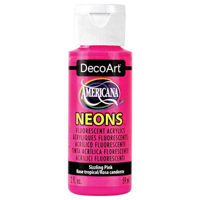PINTURA AMERICANA 59ml NEON ROSA CHISPEANTE