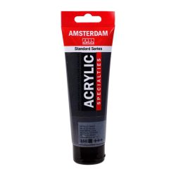ACRILICO AMSTERDAM 120ML NEGRO METAL 850