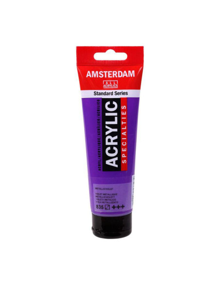 ACRILICO AMSTERDAM 120ML VIOLETA METAL 835