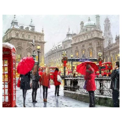 LIENZO PINTAR POR NUMEROS ALEX BOG MOD SG-8440