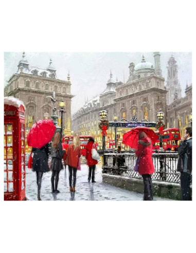 LIENZO PINTAR POR NUMEROS ALEX BOG MOD SG-8440