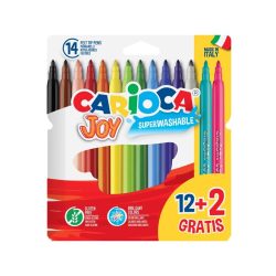 ROTULADOR ESCOLAR CARIOCA JOY 12 2 COLORES