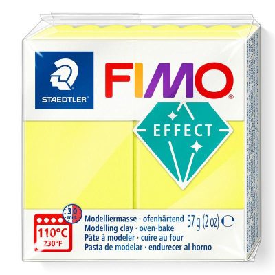 PASTA FIMO EFFECT 8010 57gr 101 NEON YELLOW