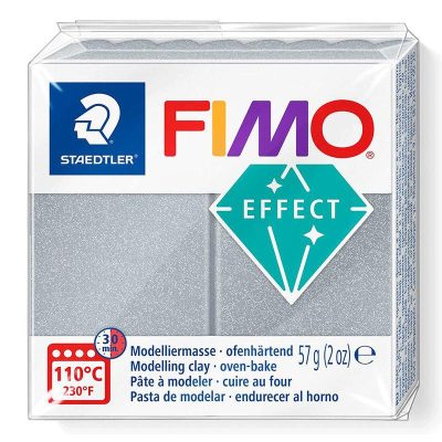 PASTA FIMO EFFECT 8010 57gr 81 SILVER METALL
