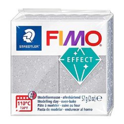 PASTA FIMO EFFECT 8010 57gr 812 SILVER GLITTE