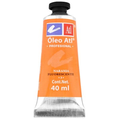 PINTURA AL ÓLEO - RODIN ATL FLUOR 40ML NARANJA