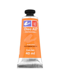 PINTURA AL ÓLEO - RODIN ATL FLUOR 40ML NARANJA