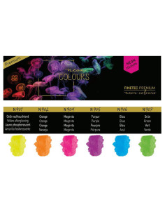 ACUARELAS FINETEC NEON 6 UDS