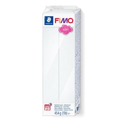PASTA FIMO SOFT 8021 454gr 0 BLANCO