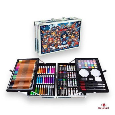 MALETIN ARTISTA LITTLE ARTIST MANGA 145 PIEZAS