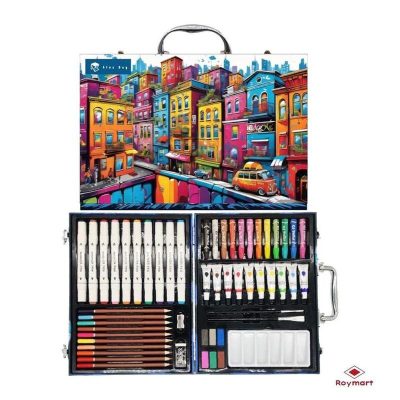 MALETIN ARTISTA LITTLE ARTIST HOUSES 53 PIEZAS