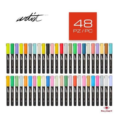 ROTULADOR ACRILICO ALEX BOG 5MM MALETIN 48 COLORES