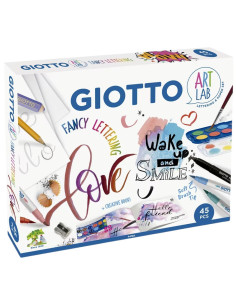 SET CREATIVO GIOTTO ART LAB FANCY LETTERING