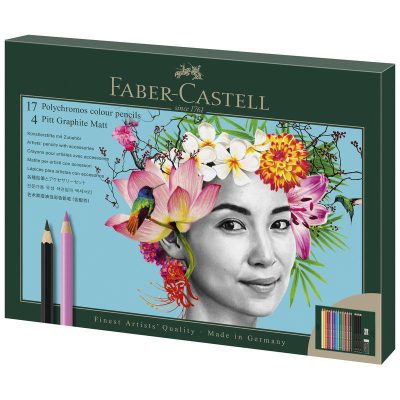 SET POLYCHROMOS Y PITT GRAPHITE 21 PIEZAS