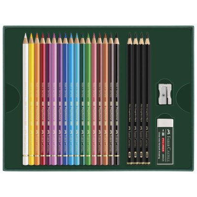 SET POLYCHROMOS Y PITT GRAPHITE 21 PIEZAS