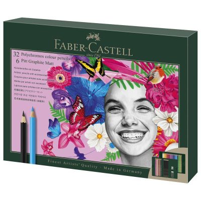 SET POLYCHROMOS Y PITT GRAPHITE 38 PIEZAS