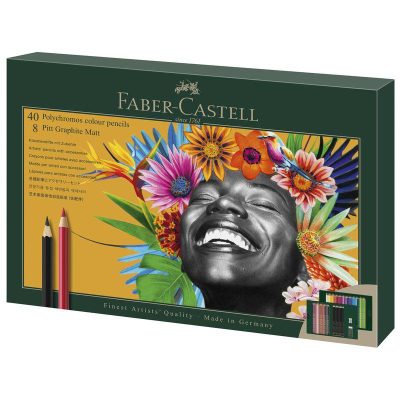 SET POLYCHROMOS Y PITT GRAPHITE 48 PIEZAS