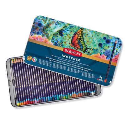 LAPICES ACUARELABLES DERWENT INKTENSE C/36