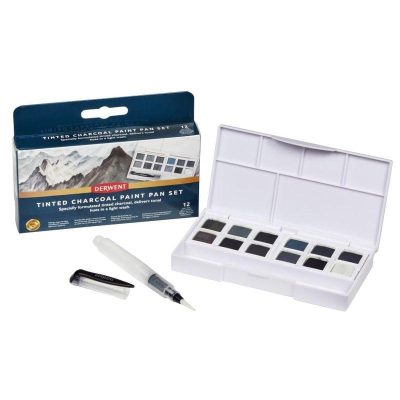 CARBONCILLO ACUARELABLE DERWENT C/12