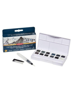 CARBONCILLO ACUARELABLE DERWENT C/12