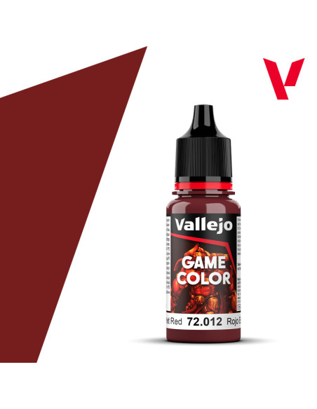 PINTURA VALLEJO GAME 18 ml ROJO ESCARLATA