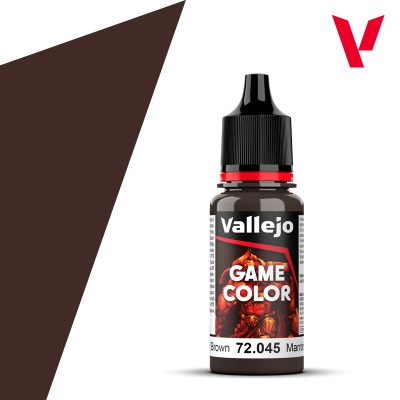 PINTURA VALLEJO GAME 18 ml MARRÓN CARBONIZADO