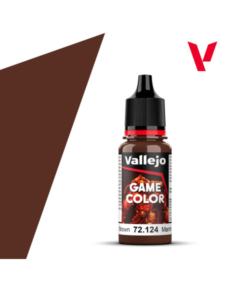 PINTURA VALLEJO GAME 18 ml MARRÓN GORGONA