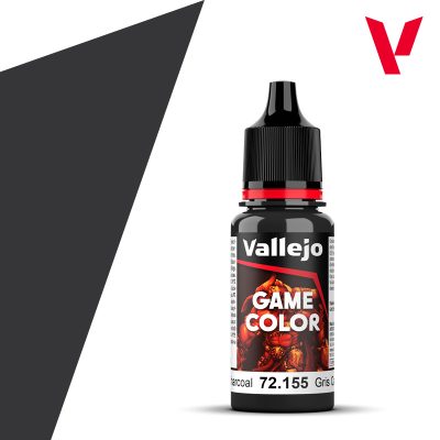 PINTURA VALLEJO GAME 18 ml GRIS CARBÓN