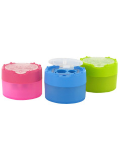 AFILADOR PLASTICO KUM 2 USOS C/DEPÓSITO