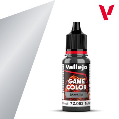 PINTURA VALLEJO GAME METAL 18 ml MALLA DE ACERO