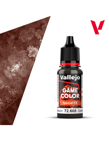 PINTURA VALLEJO GAME FX 18 ml CORROSIÓN